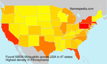 Surname Mclaughlin in USA Surname Mclaughlin in USA