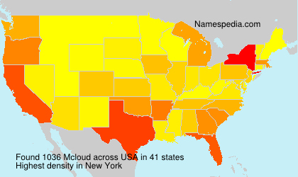 Surname Mcloud in USA Surname Mcloud in USA