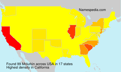 Surname Mclurkin in USA Surname Mclurkin in USA