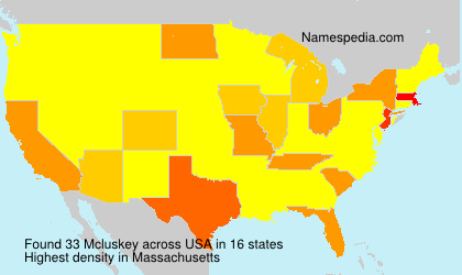 Surname Mcluskey in USA Surname Mcluskey in USA