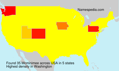 Surname Mcminimee in USA Surname Mcminimee in USA