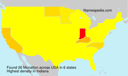 Surname Mcnatton in USA Surname Mcnatton in USA
