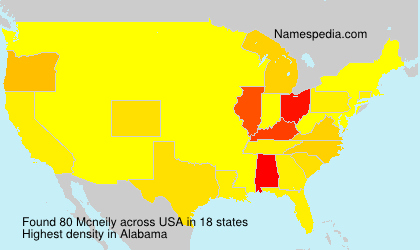 Surname Mcneily in USA Surname Mcneily in USA