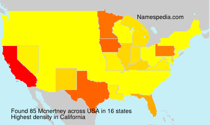 Surname Mcnertney in USA Surname Mcnertney in USA