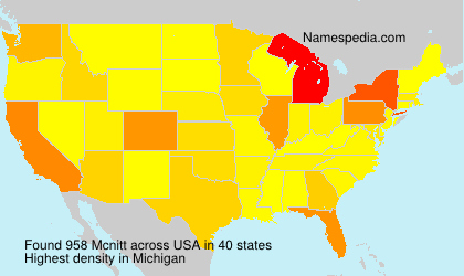 Surname Mcnitt in USA Surname Mcnitt in USA