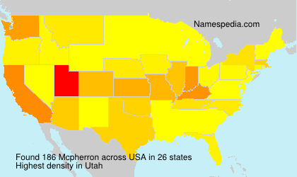 Surname Mcpherron in USA Surname Mcpherron in USA