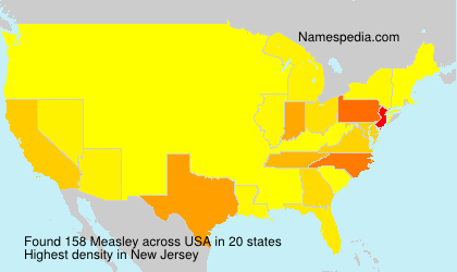 Surname Measley in USA Surname Measley in USA