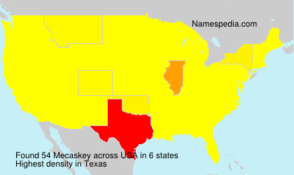 Surname Mecaskey in USA Surname Mecaskey in USA