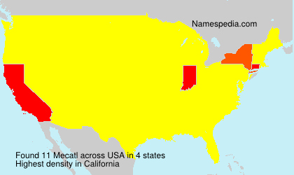Surname Mecatl in USA Surname Mecatl in USA