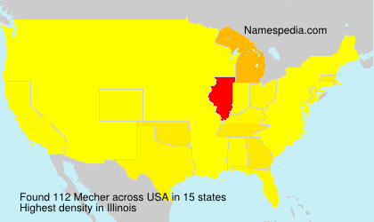 Surname Mecher in USA Surname Mecher in USA