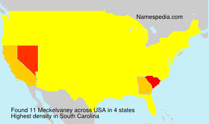 Surname Meckelvaney in USA Surname Meckelvaney in USA