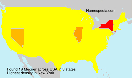 Surname Mecner in USA Surname Mecner in USA