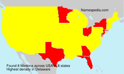 Surname Medona in USA Surname Medona in USA