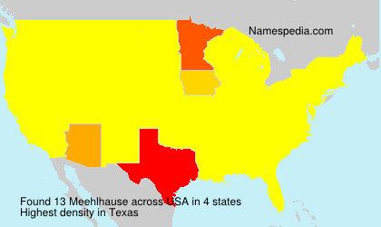 Surname Meehlhause in USA Surname Meehlhause in USA