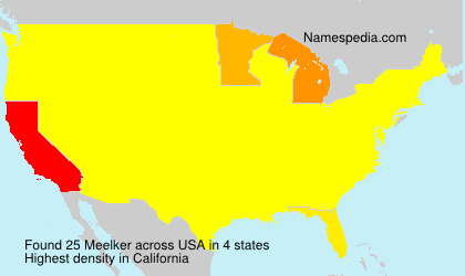 Surname Meelker in USA Surname Meelker in USA