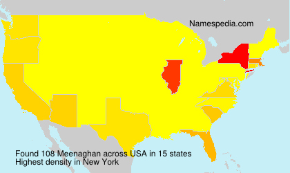 Surname Meenaghan in USA Surname Meenaghan in USA