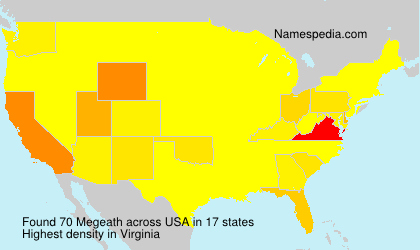 Surname Megeath in USA Surname Megeath in USA