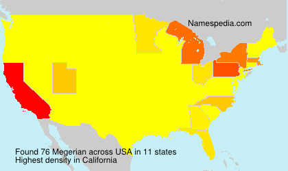 Surname Megerian in USA Surname Megerian in USA