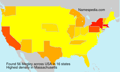 Surname Megley in USA Surname Megley in USA