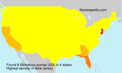 Surname Mehdaoui in USA Surname Mehdaoui in USA