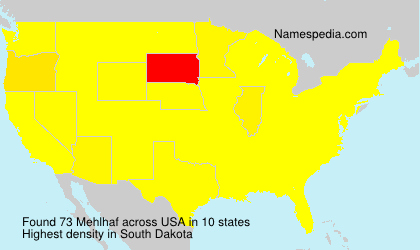 Surname Mehlhaf in USA Surname Mehlhaf in USA