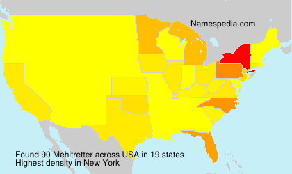 Surname Mehltretter in USA Surname Mehltretter in USA