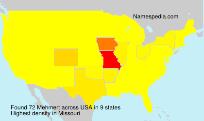 Surname Mehmert in USA Surname Mehmert in USA
