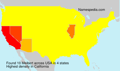 Surname Meibert in USA Surname Meibert in USA