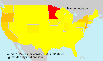 Surname Meichsner in USA Surname Meichsner in USA