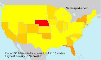 Surname Meierdierks in USA Surname Meierdierks in USA