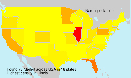Surname Meifert in USA Surname Meifert in USA