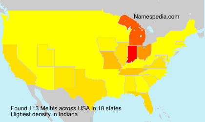 Surname Meihls in USA Surname Meihls in USA