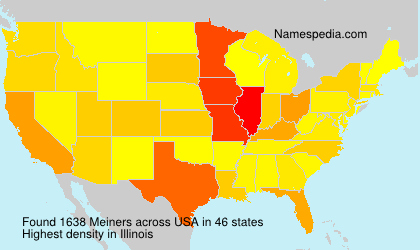 Surname Meiners in USA Surname Meiners in USA