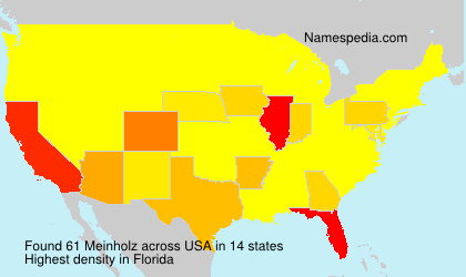 Surname Meinholz in USA Surname Meinholz in USA