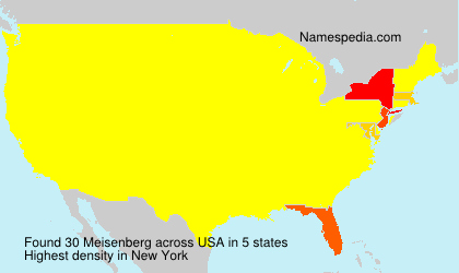 Surname Meisenberg in USA Surname Meisenberg in USA
