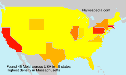 Surname Meisl in USA Surname Meisl in USA