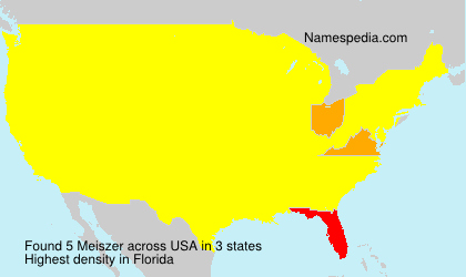 Surname Meiszer in USA Surname Meiszer in USA