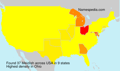 Surname Meizlish in USA Surname Meizlish in USA