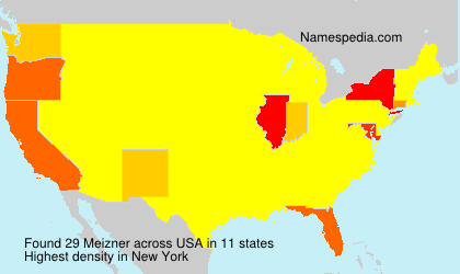 Surname Meizner in USA Surname Meizner in USA