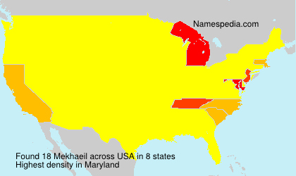 Surname Mekhaeil in USA Surname Mekhaeil in USA