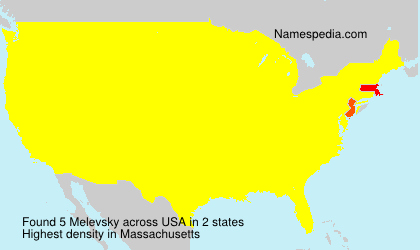 Surname Melevsky in USA Surname Melevsky in USA