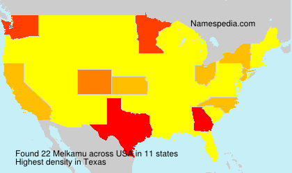 Surname Melkamu in USA Surname Melkamu in USA