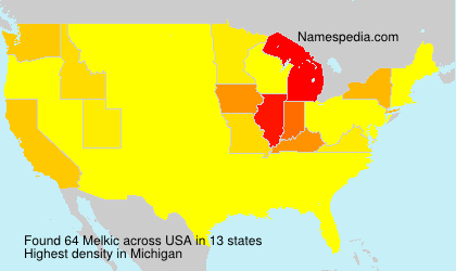 Surname Melkic in USA Surname Melkic in USA