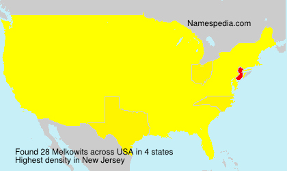 Surname Melkowits in USA Surname Melkowits in USA