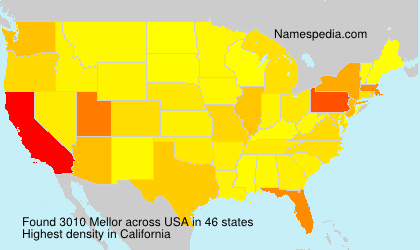 Surname Mellor in USA Surname Mellor in USA