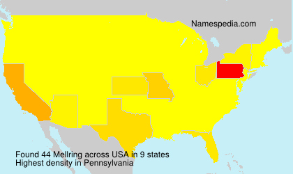 Surname Mellring in USA Surname Mellring in USA