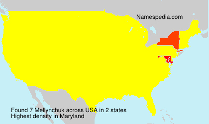 Surname Mellynchuk in USA Surname Mellynchuk in USA
