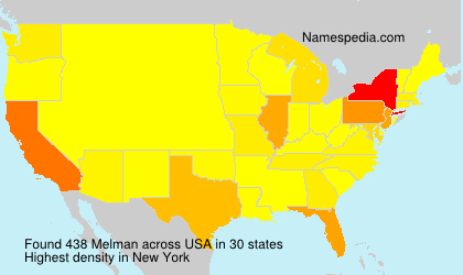 Surname Melman in USA
