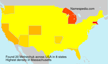 Surname Melnechuk in USA Surname Melnechuk in USA