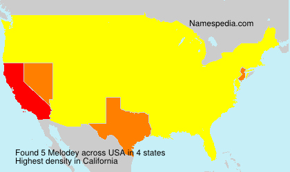 Surname Melodey in USA Surname Melodey in USA